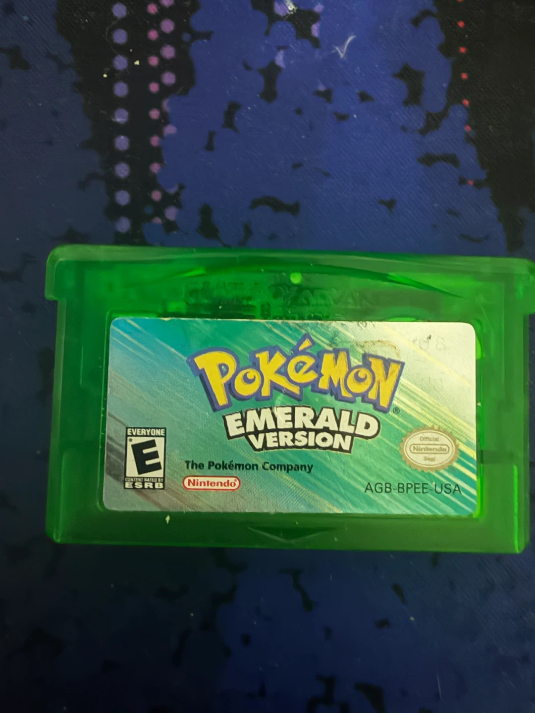 Pokémon Emerald for GBA (Authentic, Battery Needs Replacing)