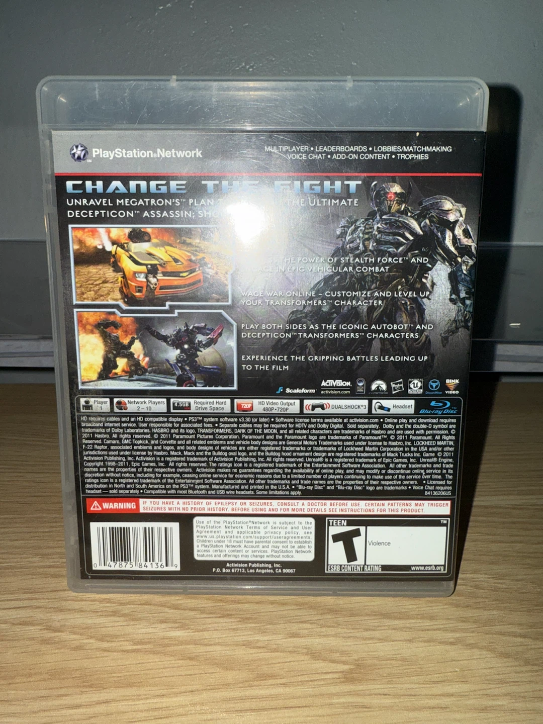 Transformers: Dark of the Moon PS3 Game - photo 2