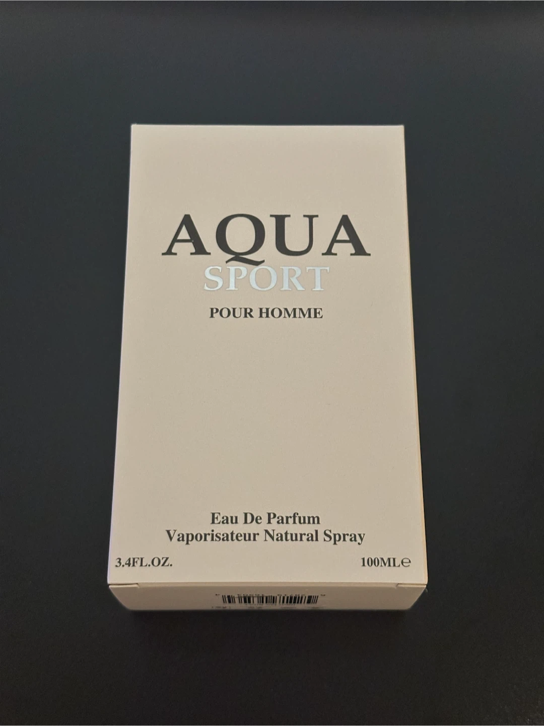Aqua Sport Pour Homme EDP 100ml – Brand New