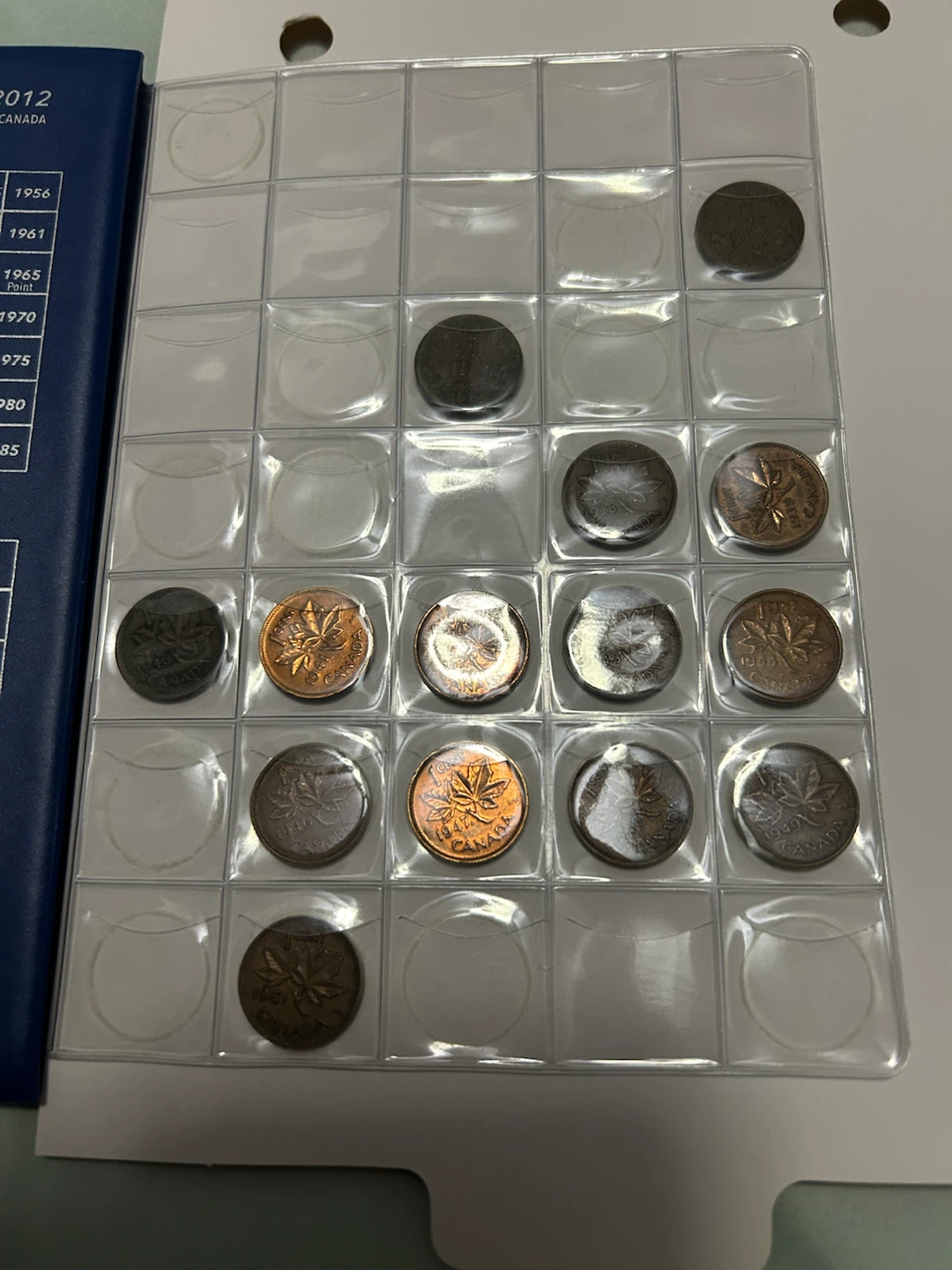 Canadian Penny Collection 1920-2012 INCOMPLETE - photo 3