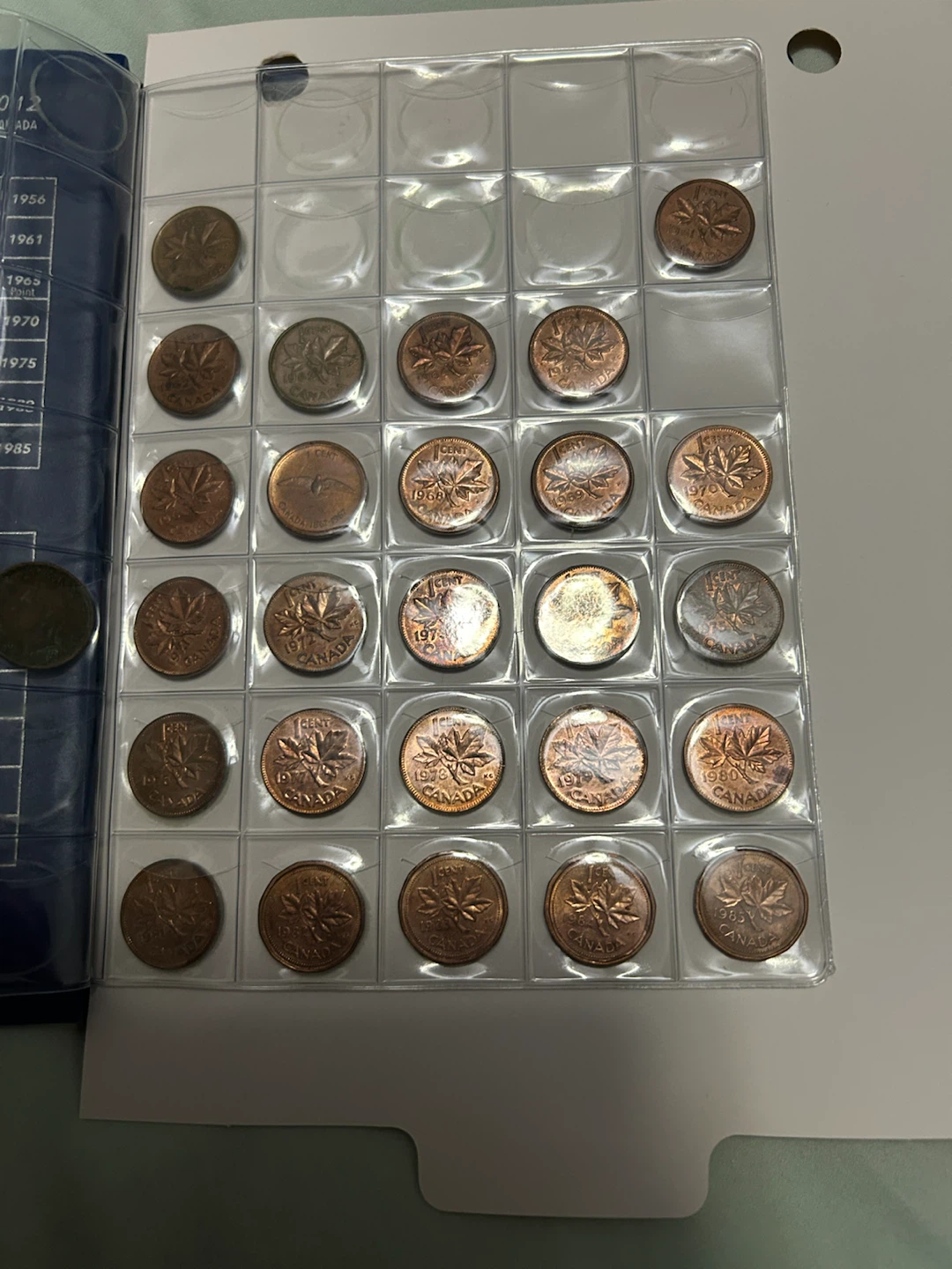 Canadian Penny Collection 1920-2012 INCOMPLETE - photo 4