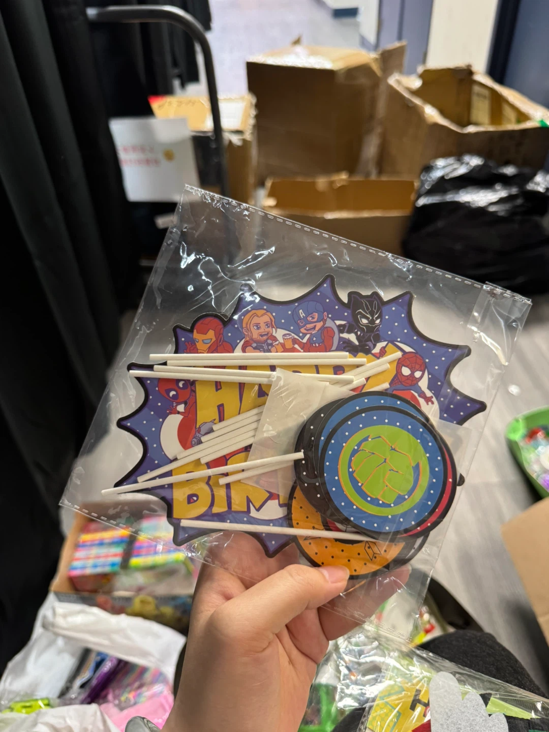 Superhero Themed Birthday Party Decorations Kit - photo 2