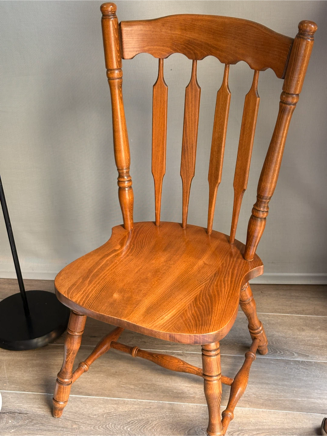 Solid Wood Windsor Dining Chair - photo 3