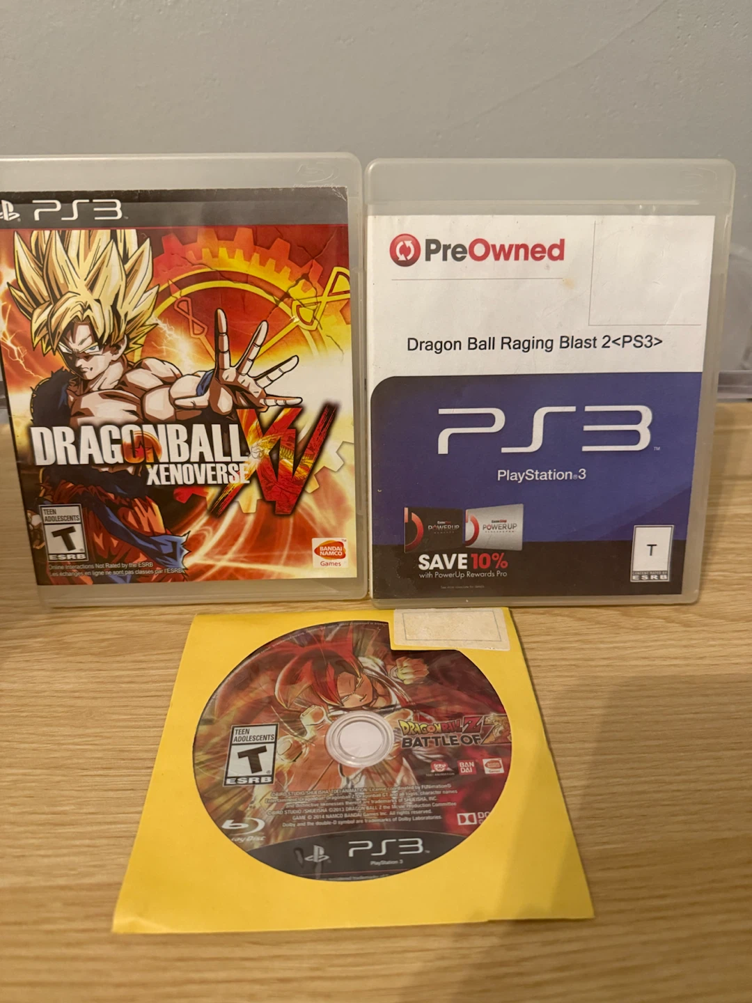 3 Dragon Ball PS3 Games