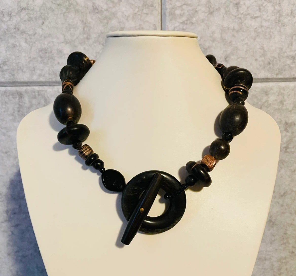 Statement Bead Necklace
