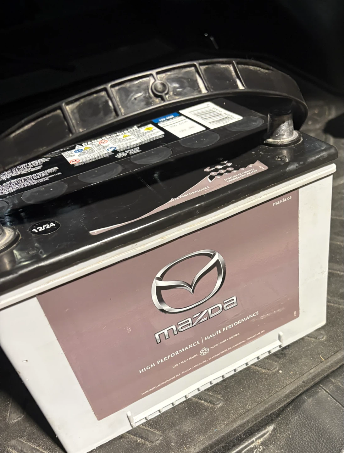 Car Battery - 12V AGM High Performance