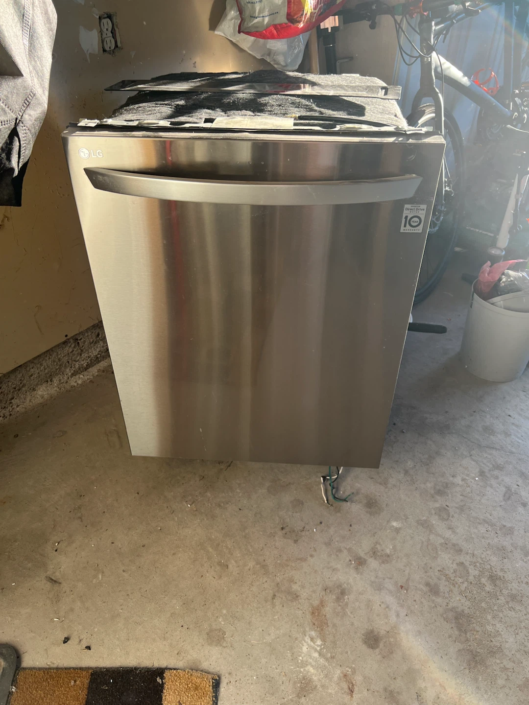 LG Stainless Steel Dishwasher - photo 2