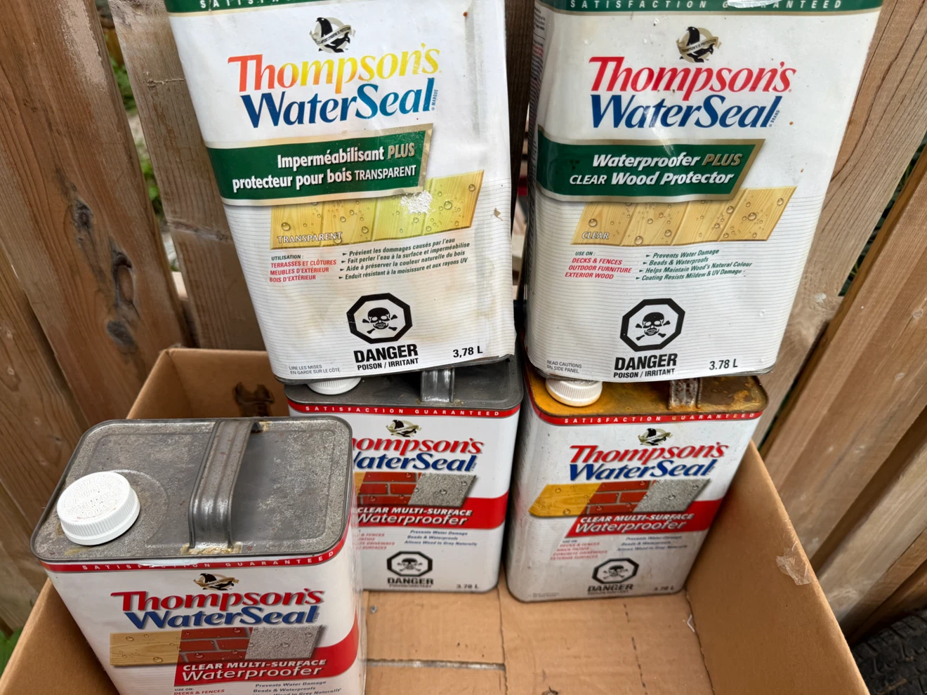 Thompson's WaterSeal Clear Waterproofer 3.78L - photo 3