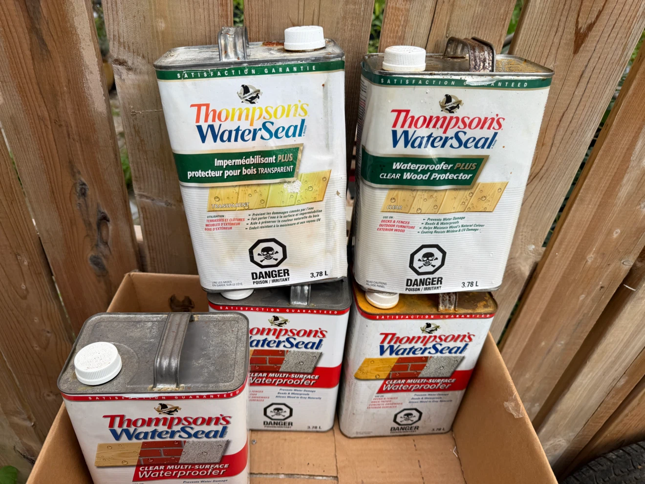 Thompson's WaterSeal Clear Waterproofer 3.78L - photo 4