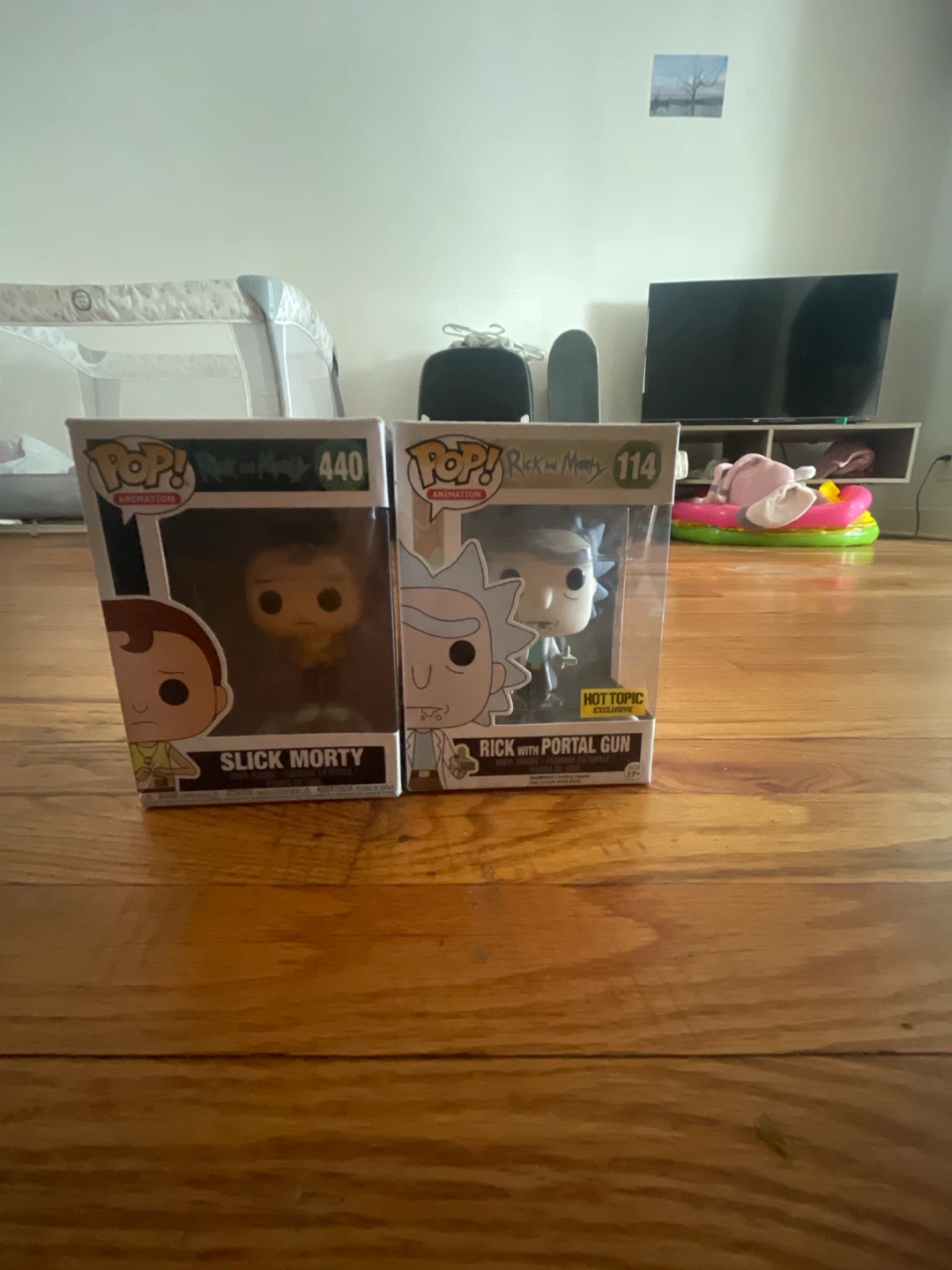 Funko Pop Rick and Morty Slick Morty and Rick Figures