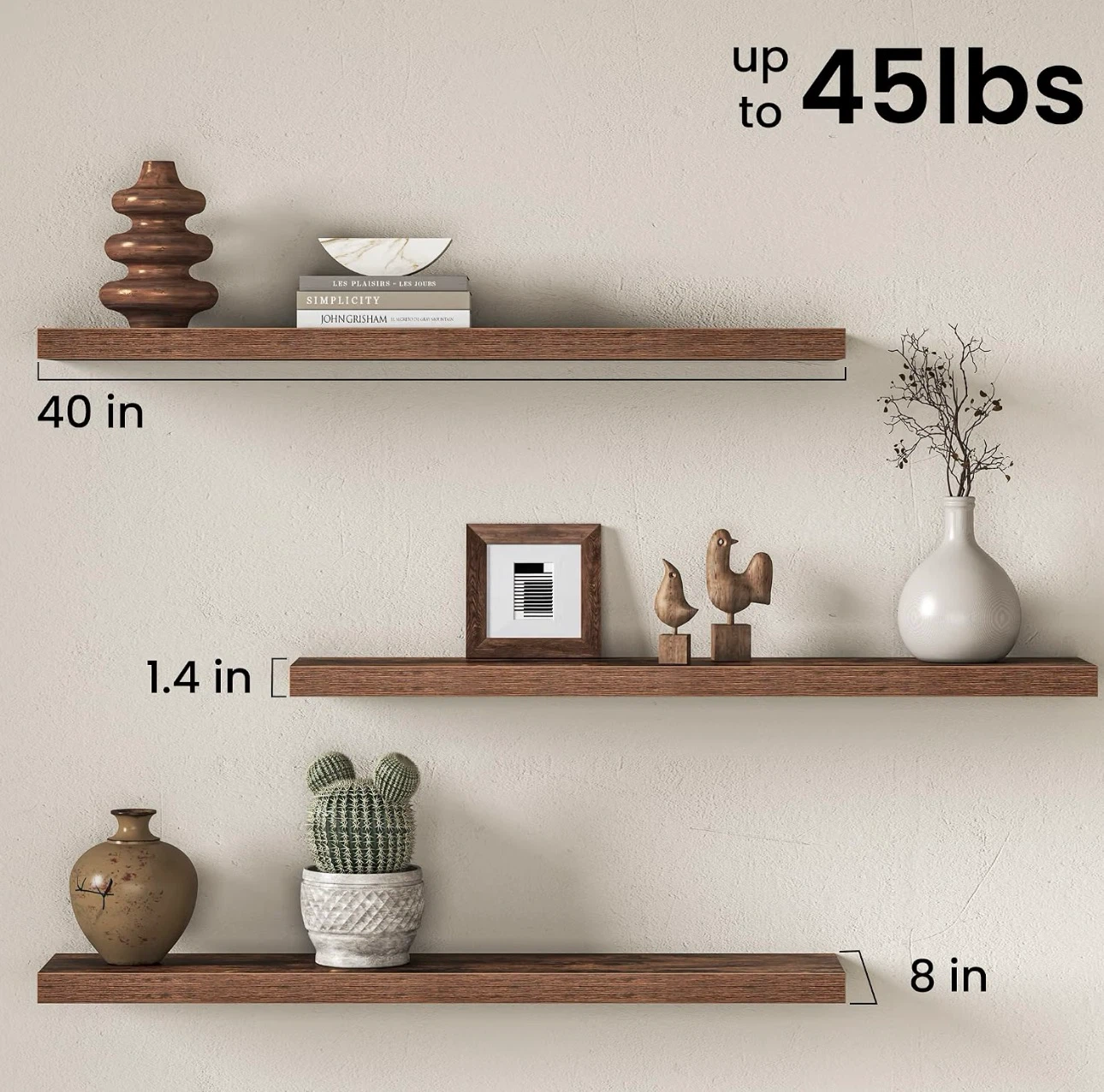 Fun Memories 40" Floating Shelves - New/Sealed - photo 3