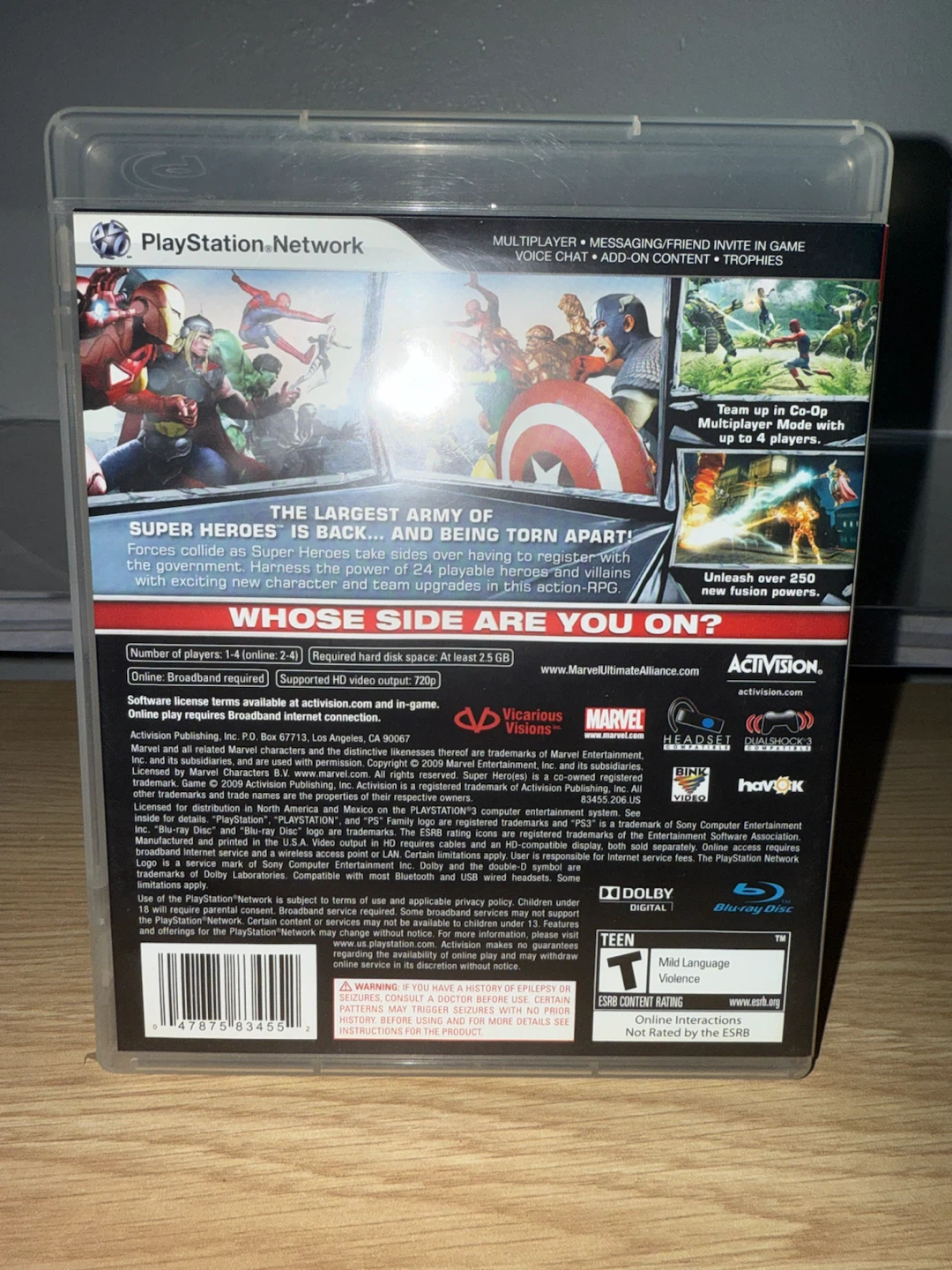 Marvel Ultimate Alliance 2 for PlayStation 3 - photo 2
