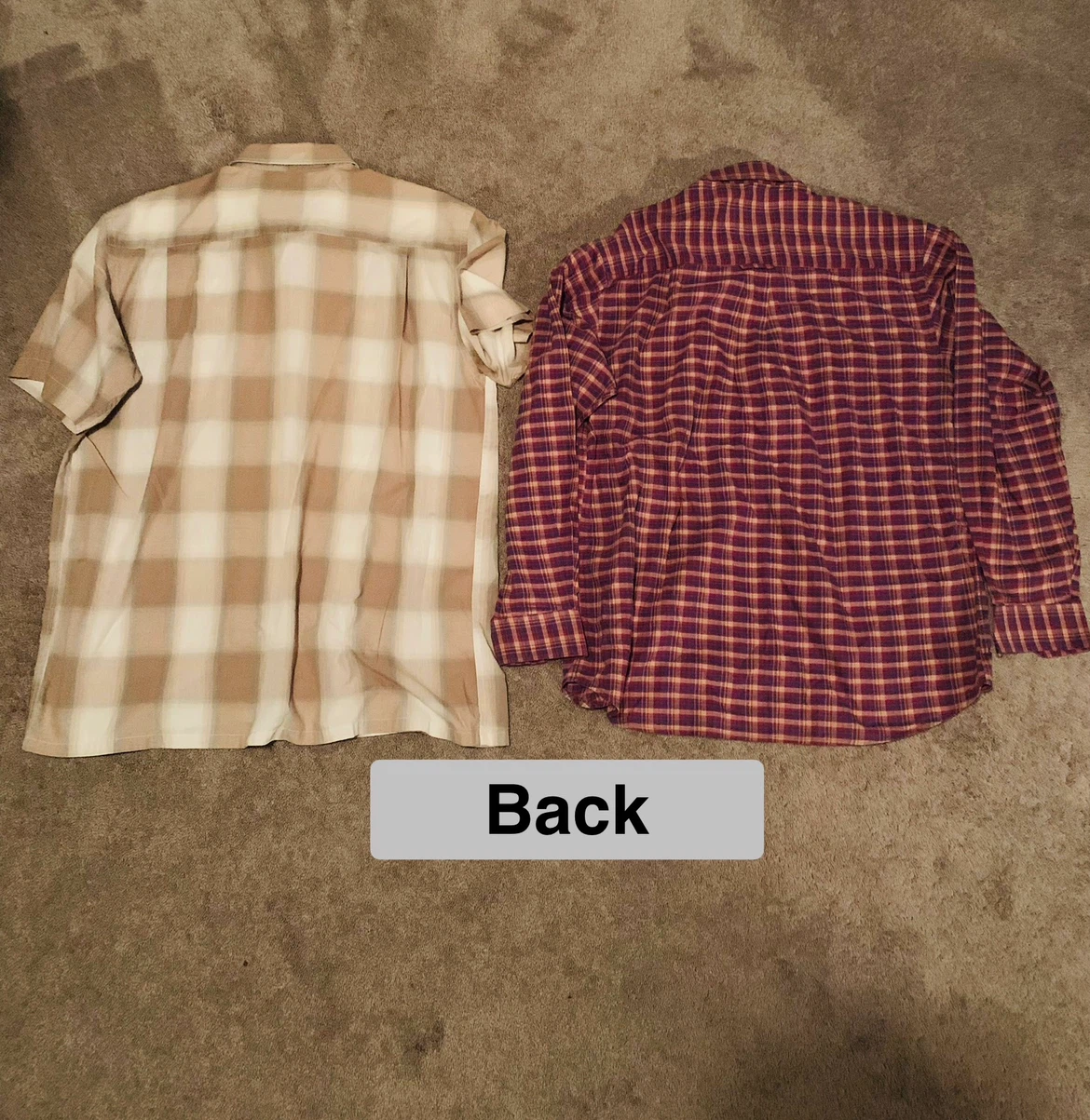 2 Men Dress / Polo / Golf Shirt (size 42 / large) for $7 - photo 2