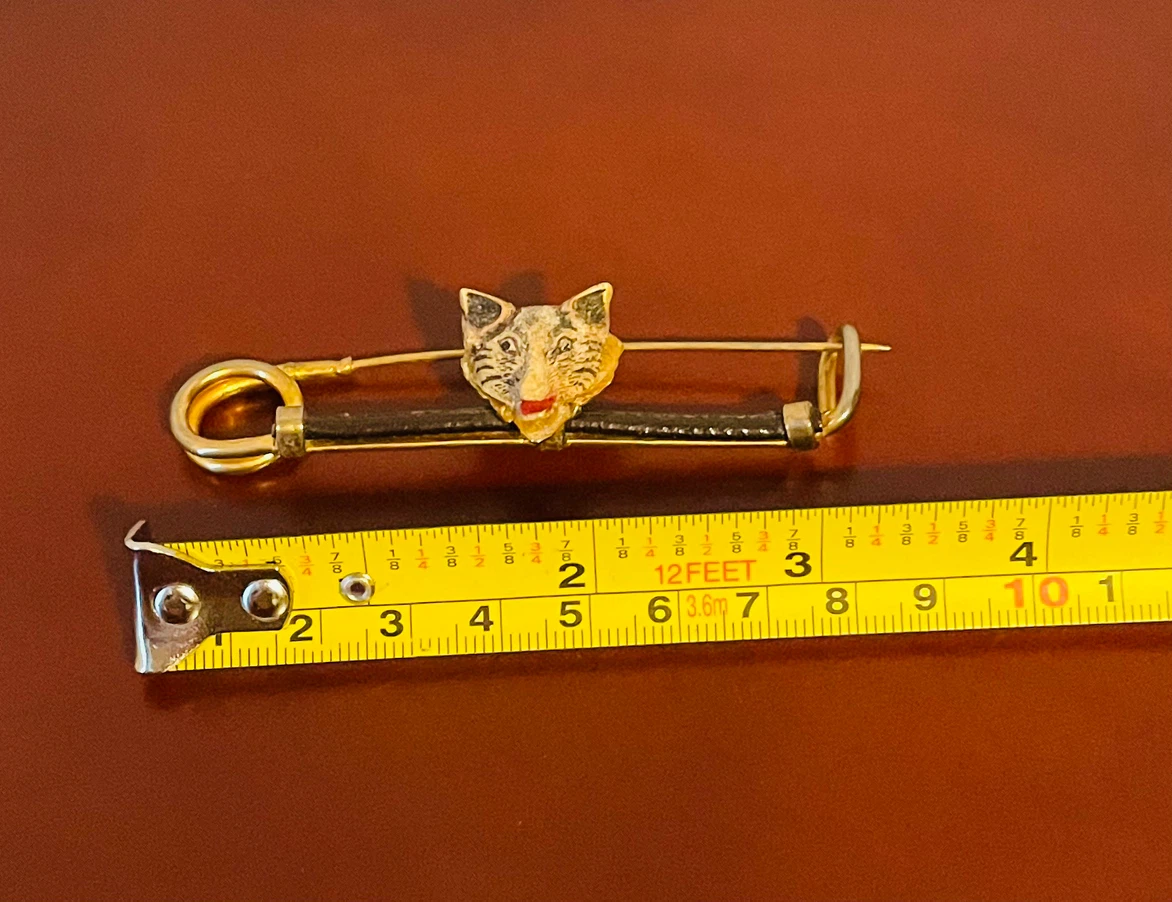 Vintage Fox Brooch - photo 3