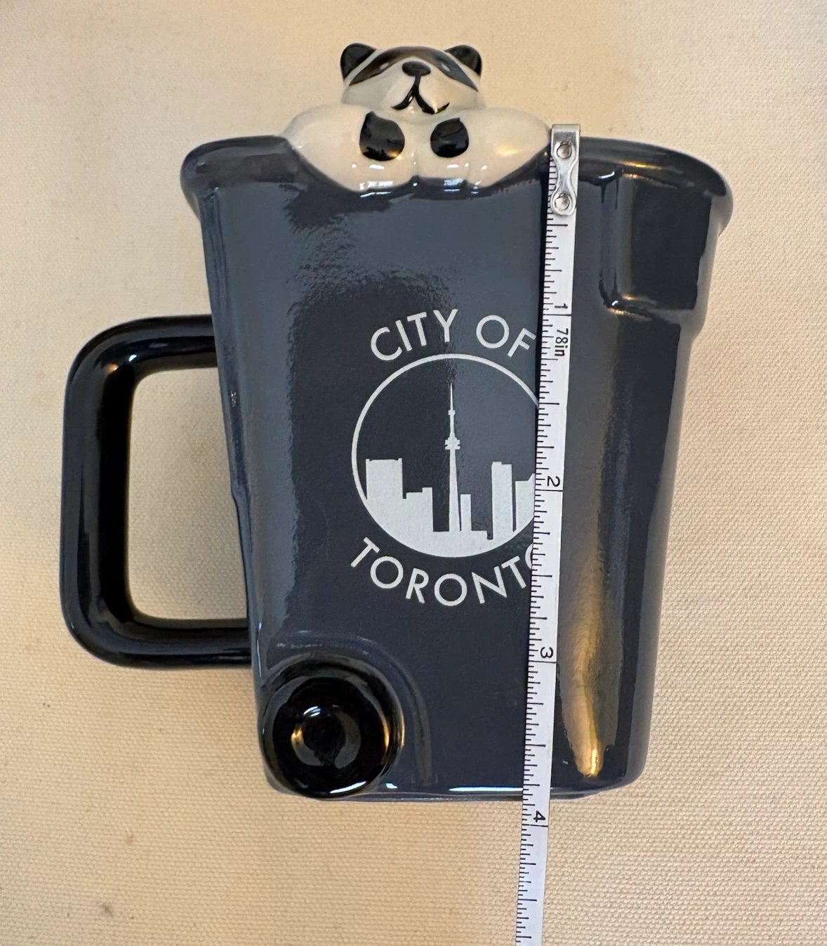 Main and Local City of Toronto Raccoon Mug - photo 2