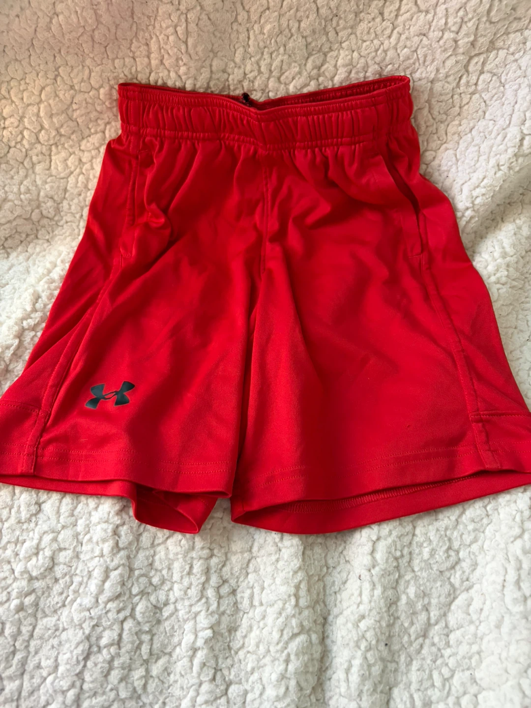 Under Armour Red Athletic Shorts