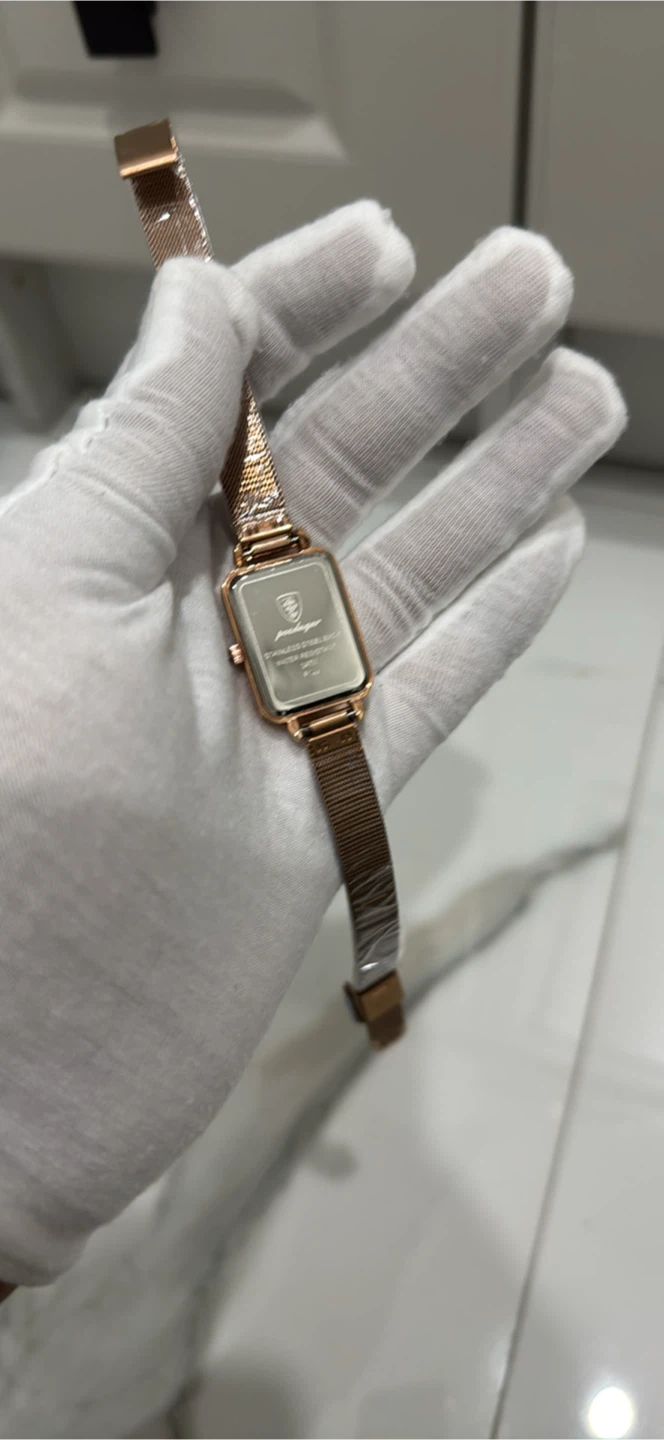 Bendige Rose Gold Rectangular Women's Watch - photo 3