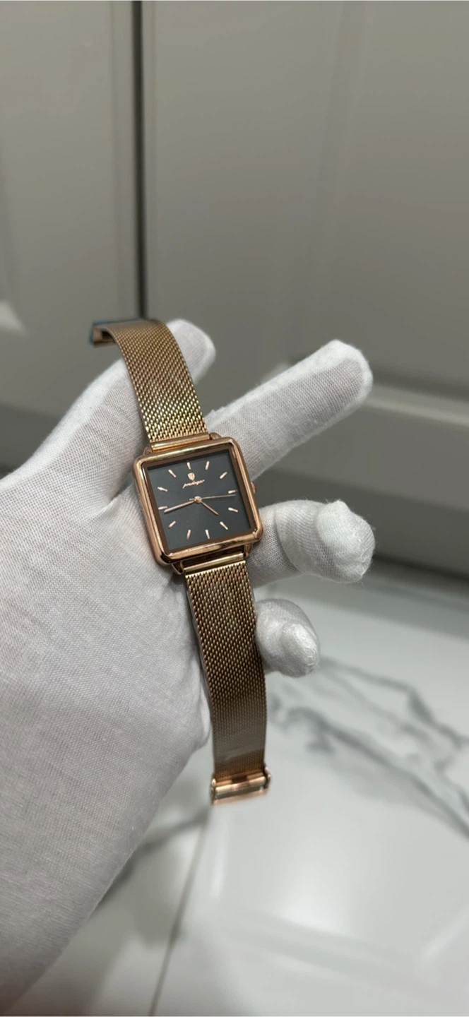 Poedagar square rose gold watch - photo 3