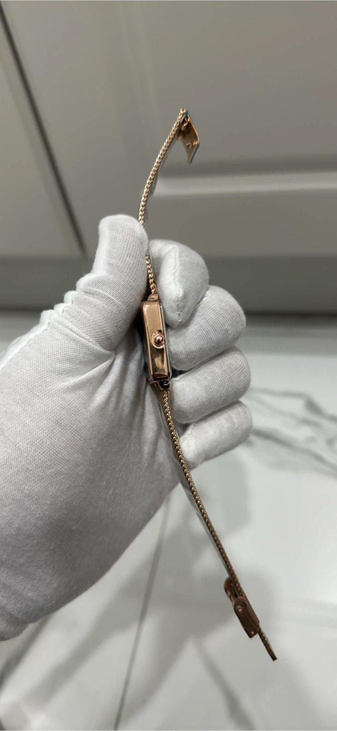 Poedagar square rose gold watch - photo 5