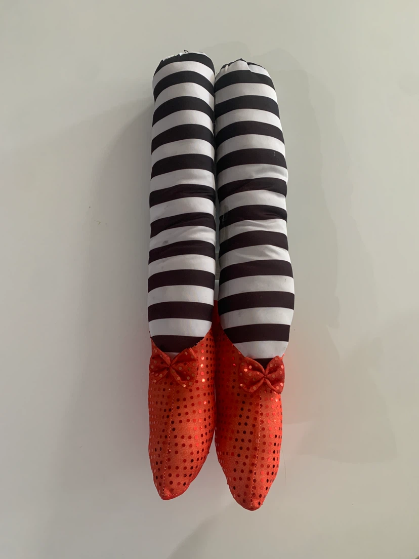 Wicked Witch Leg Decoration