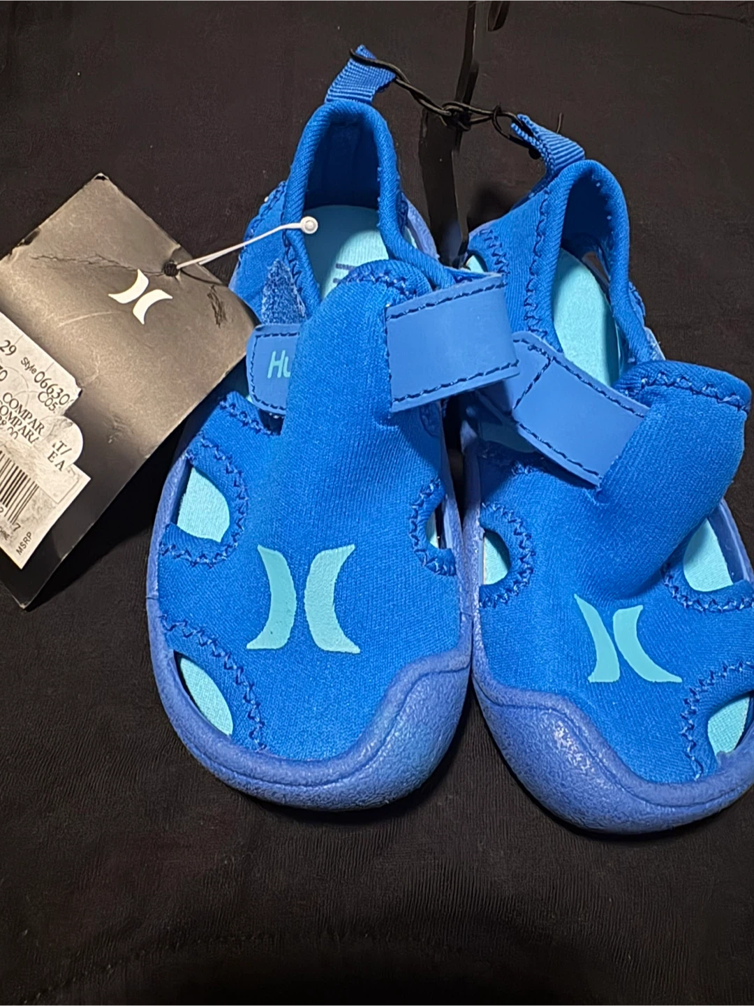 Hurley Toddler Water Shoes Blue