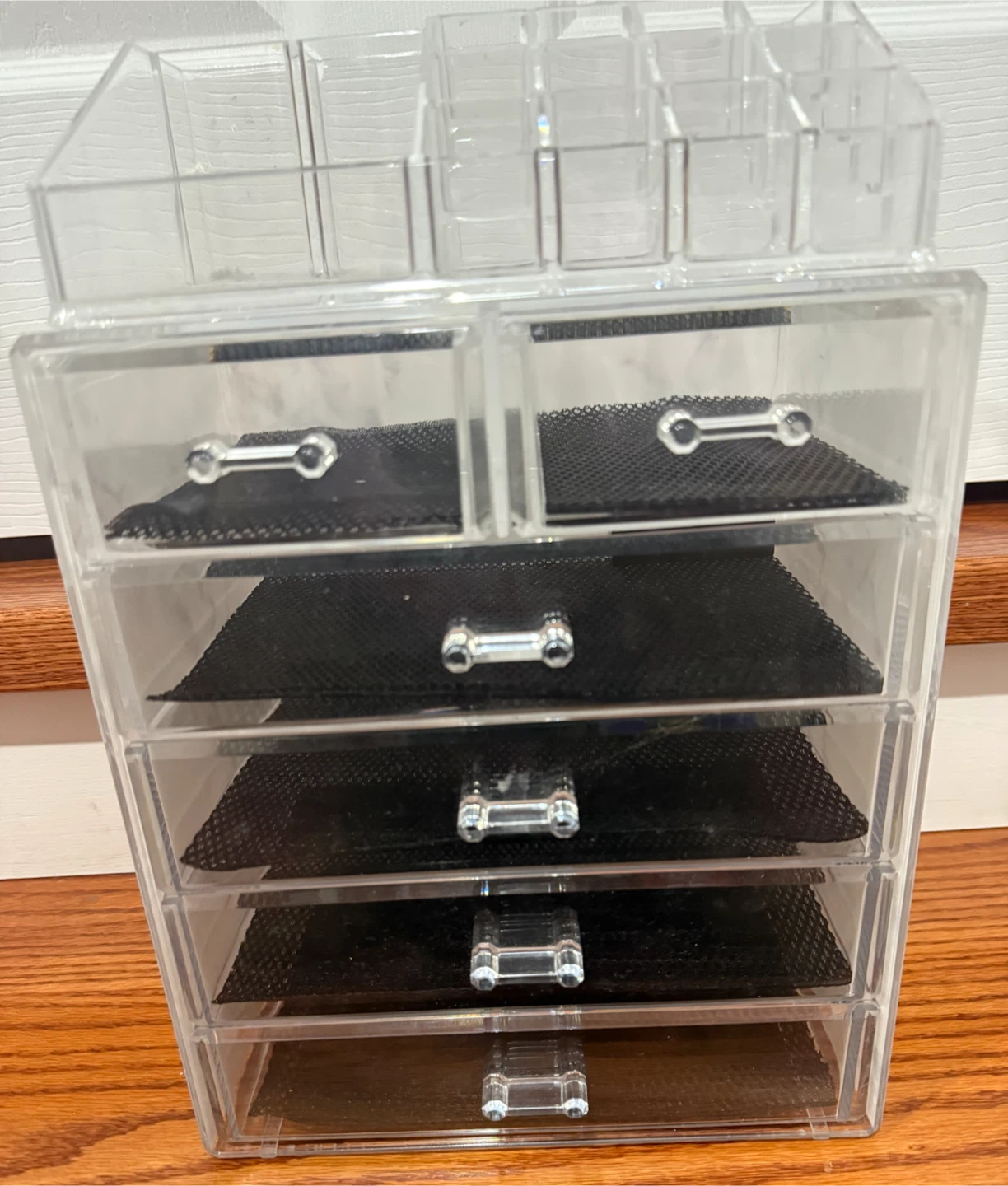 Clear Acrylic Makeup Organizer with Drawers
