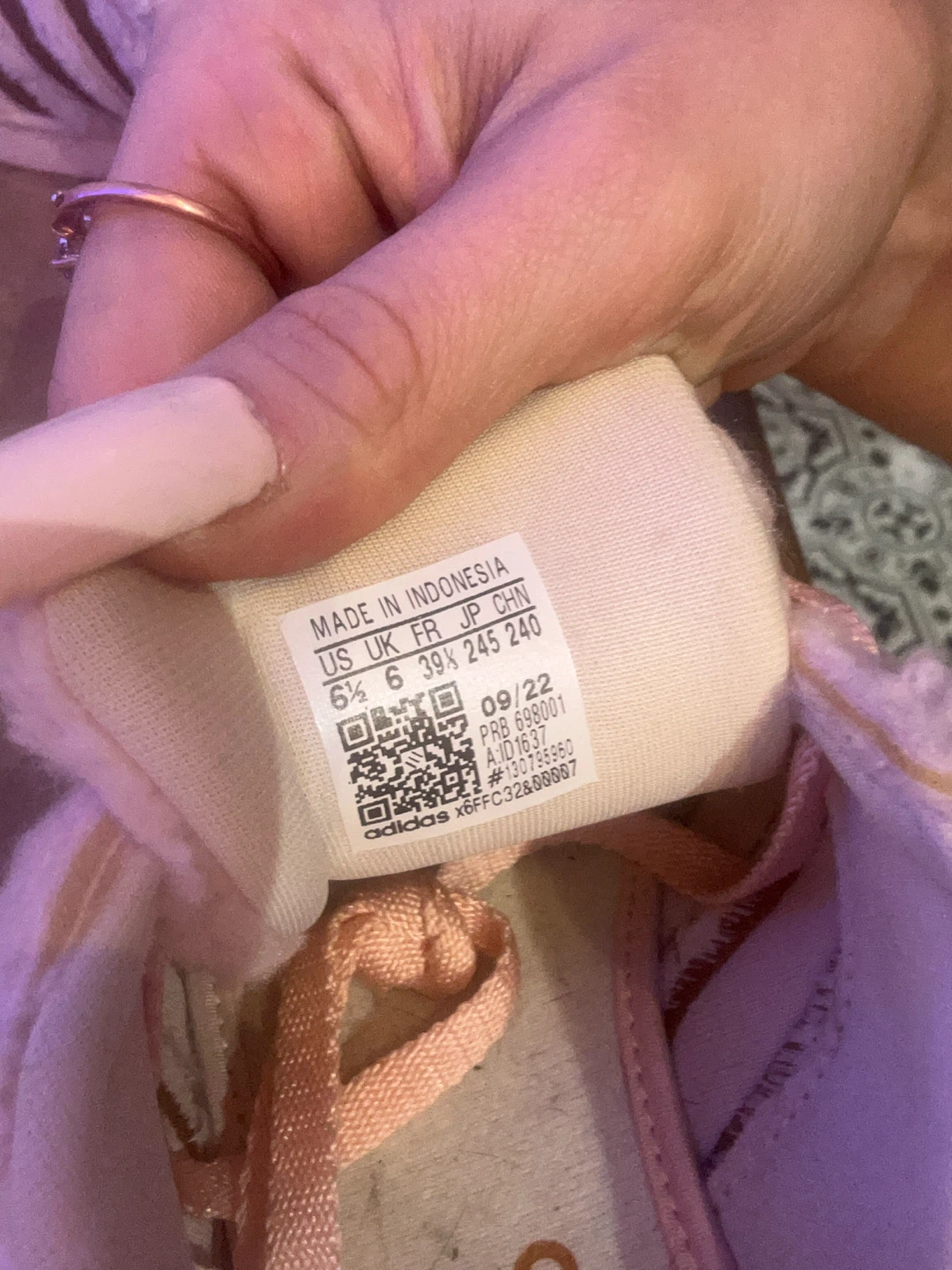 Adidas Superstar Fuzzy Pink Sneakers - photo 3