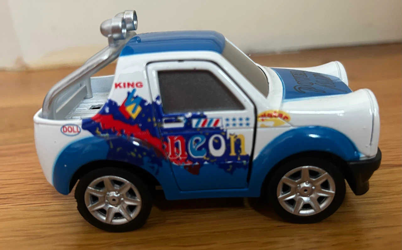 Power Man Neon Die-Cast Toy Truck - photo 4