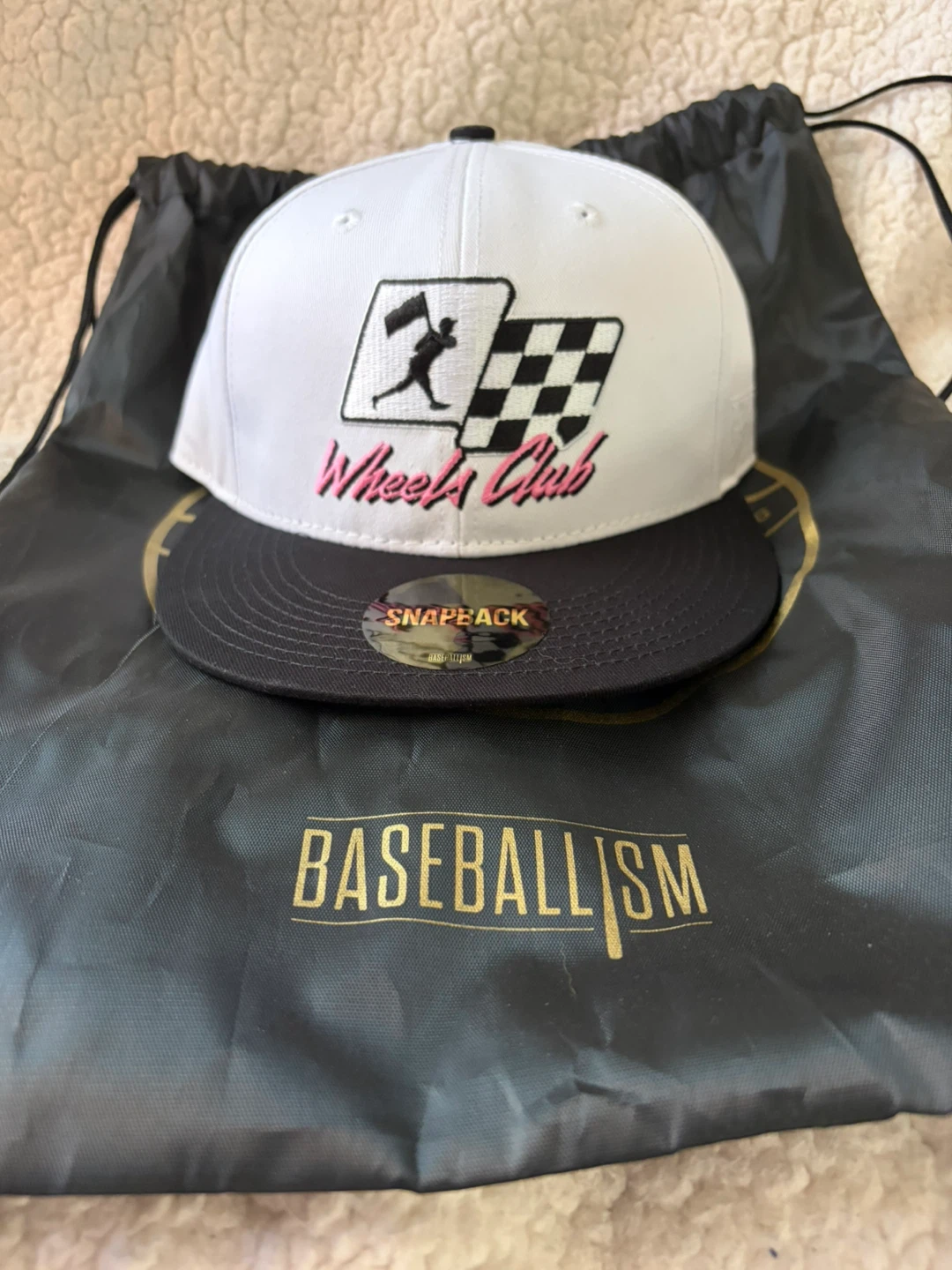 Baseballism Wheels Club Snapback Cap