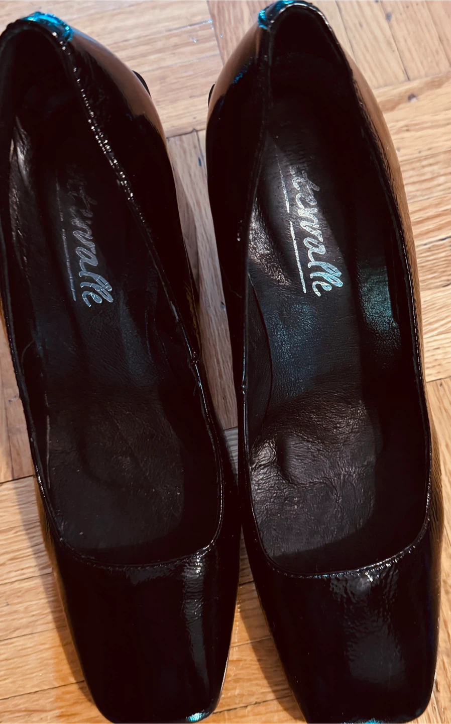 L'Intervalle Salma Black Naplack Pumps - photo 4