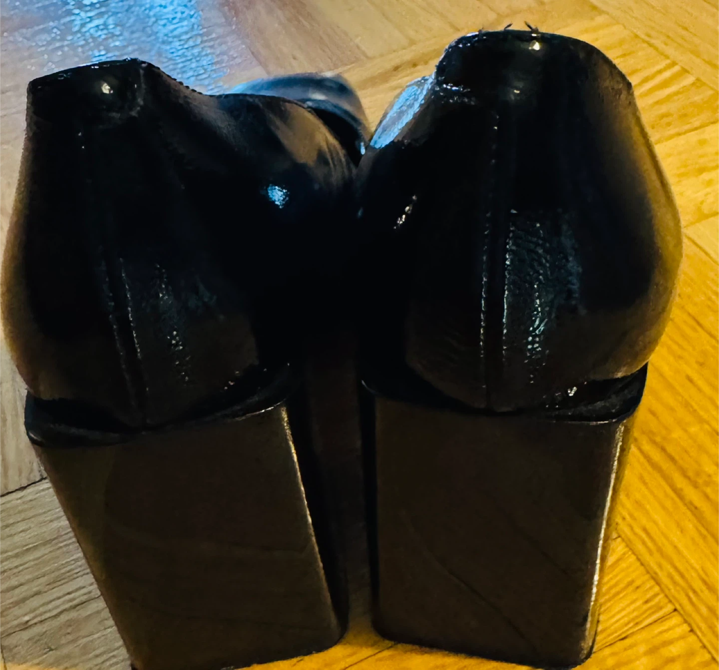 L'Intervalle Salma Black Naplack Pumps - photo 3