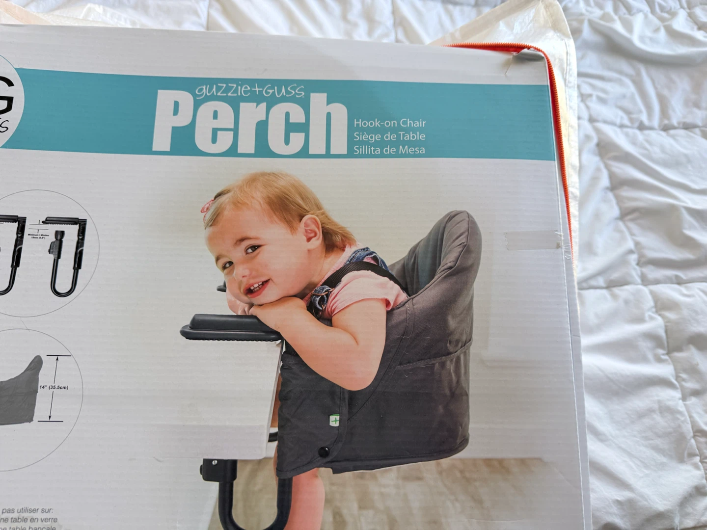 guzzie+Guss Perch Hook-on Chair Baby chair - photo 2