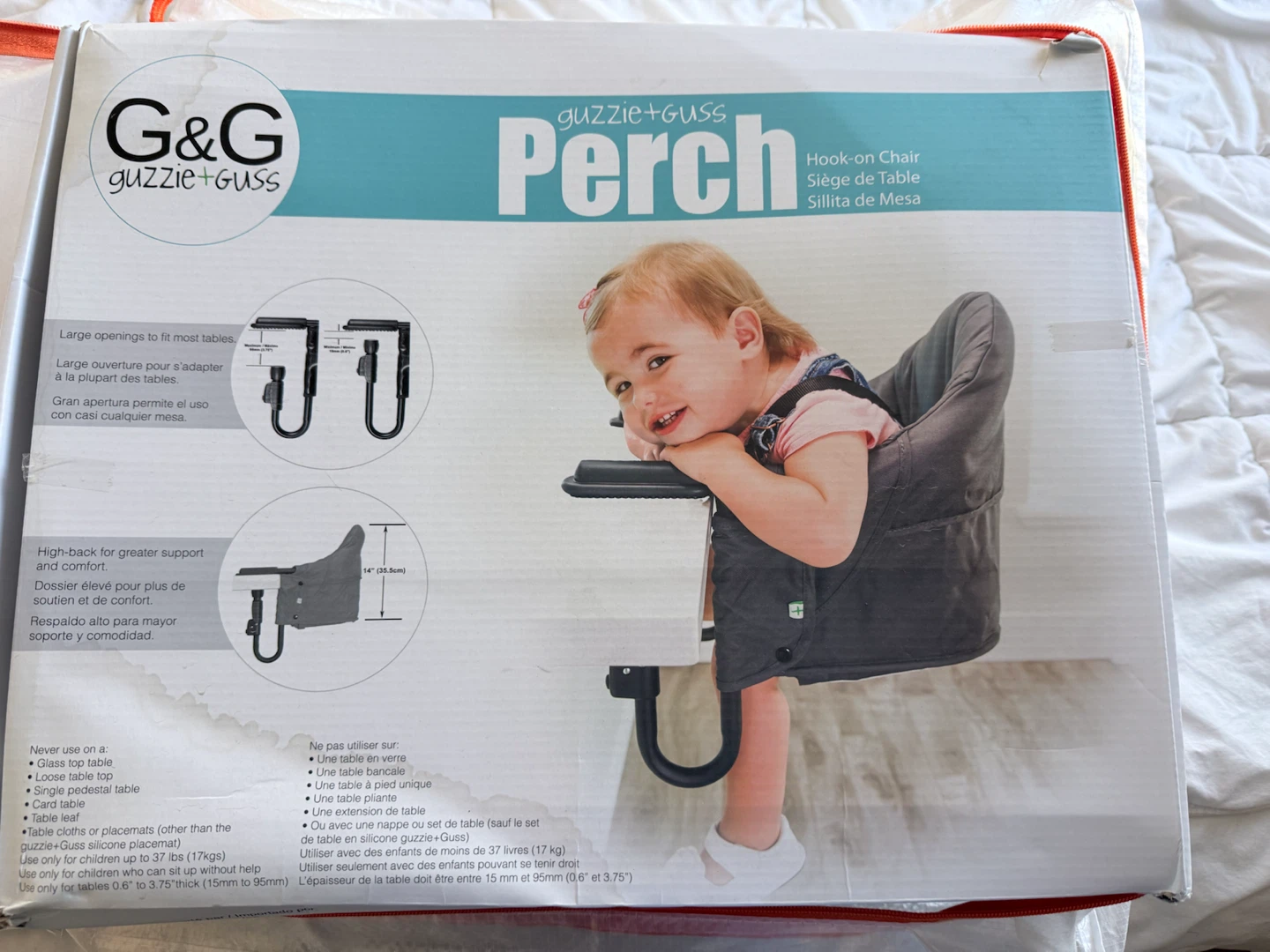 guzzie+Guss Perch Hook-on Chair Baby chair - photo 3