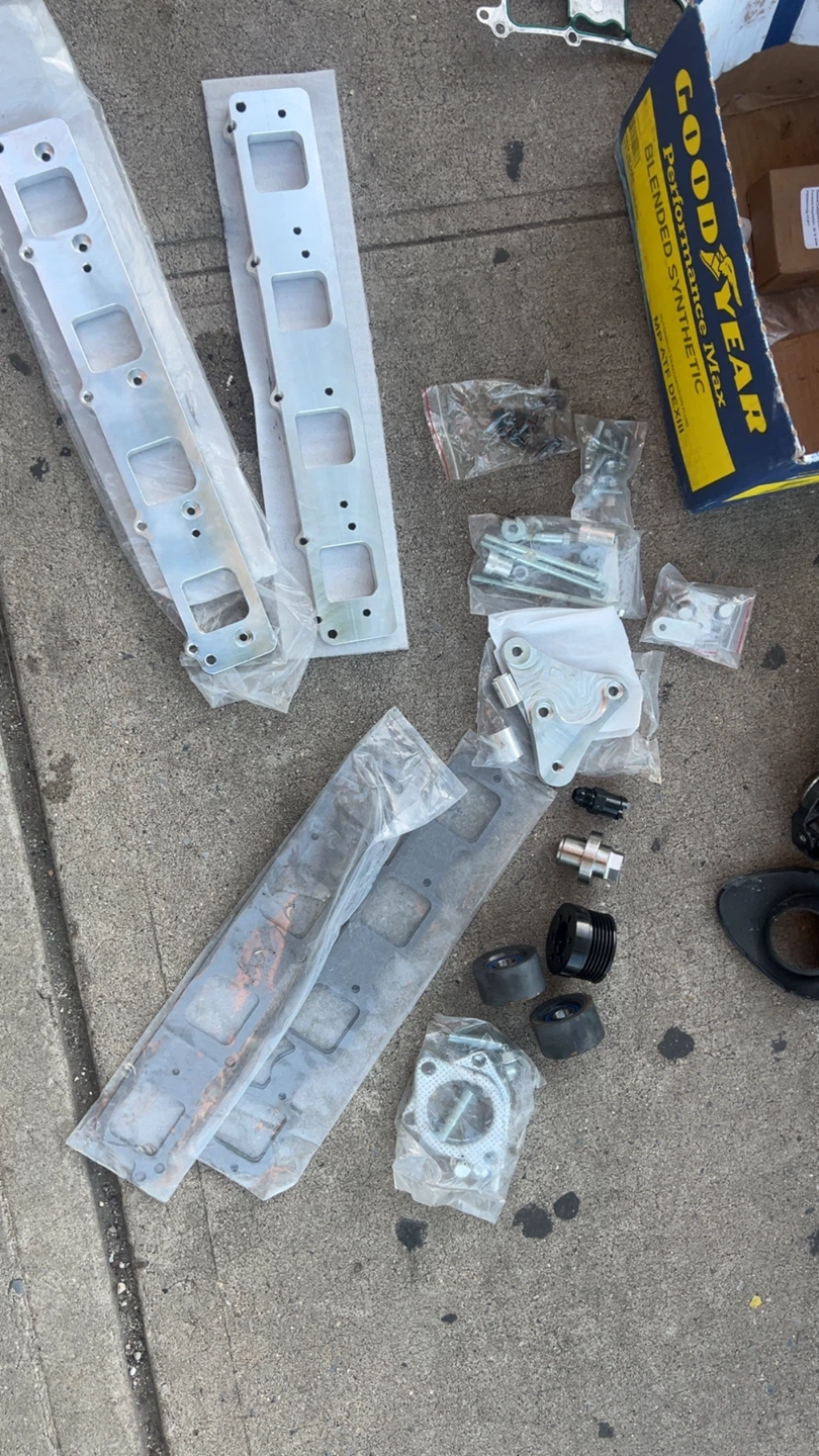 Kit for super charger srt hellcat