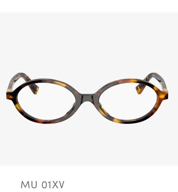 Miu Miu MU 01XV Tortoiseshell Glasses