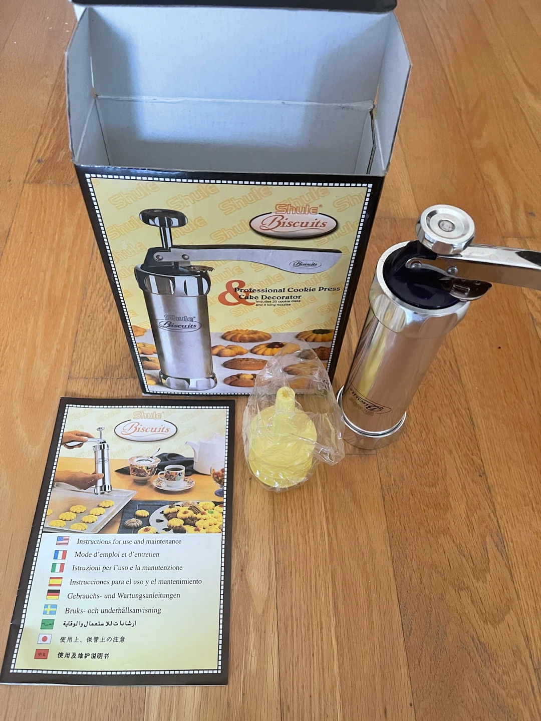 Shule Professional Cookie Press & Cake Decorator