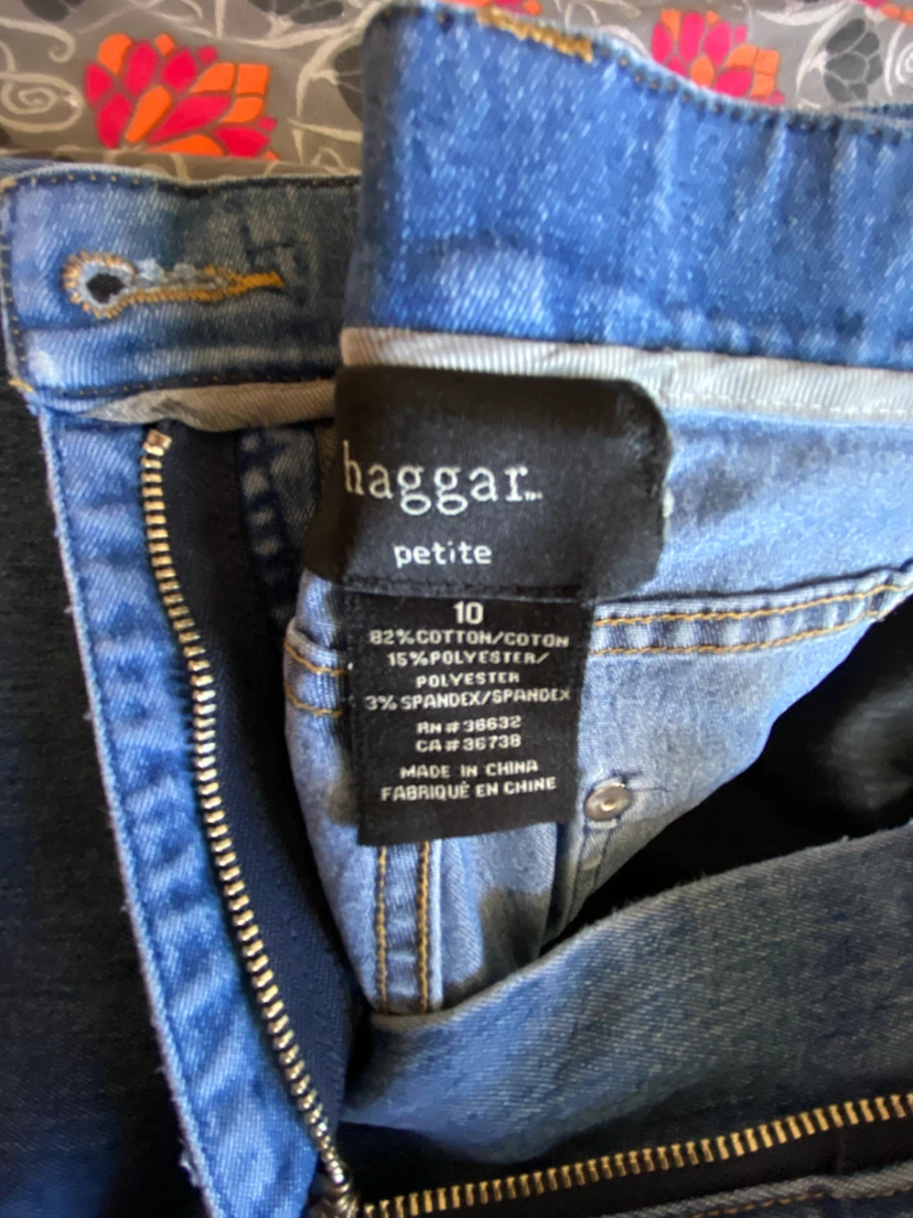 Haggar Petite Size 10 Denim Jeans - photo 2