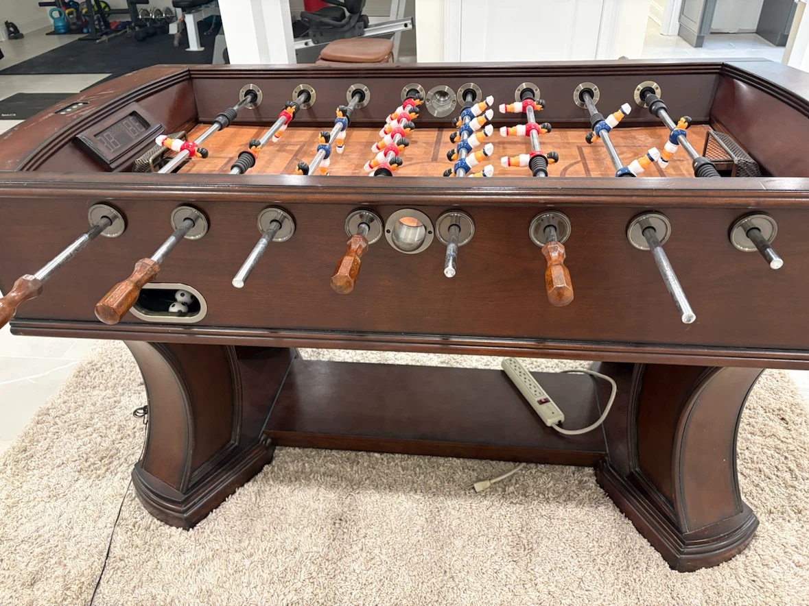 Wooden Foosball Table