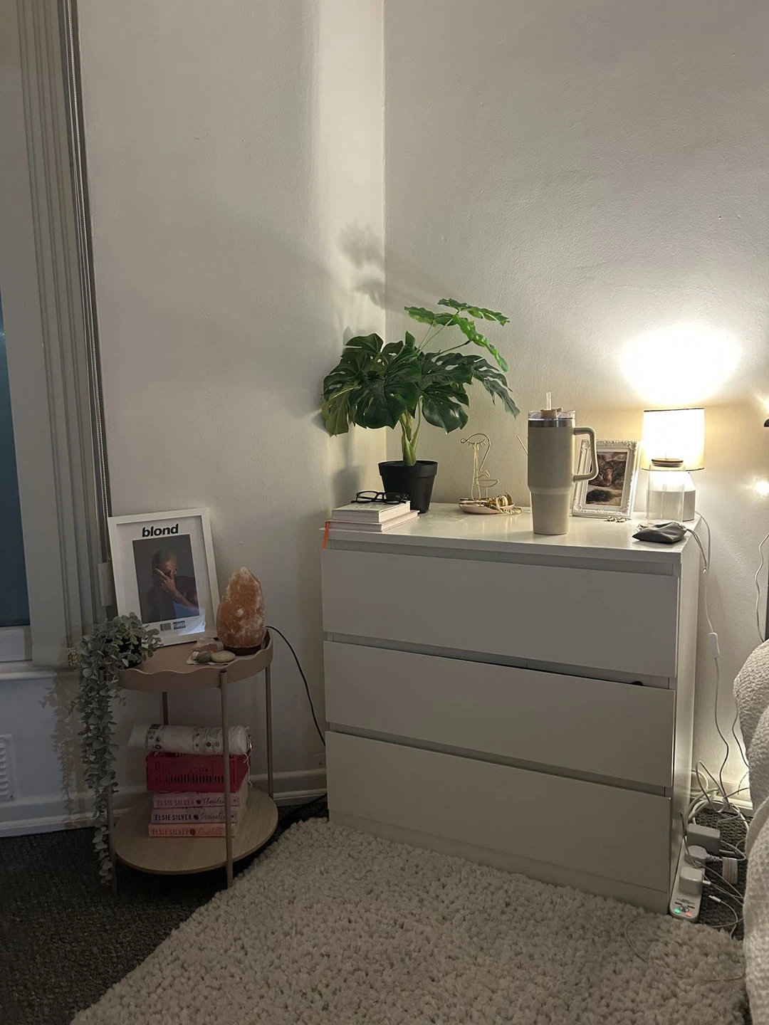 2 units IKEA Malm 3-Drawer Chest White