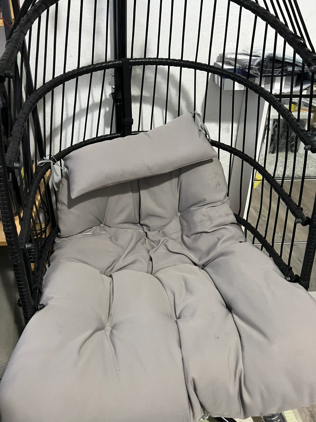 Hanging Egg Chair with Stand - photo 4