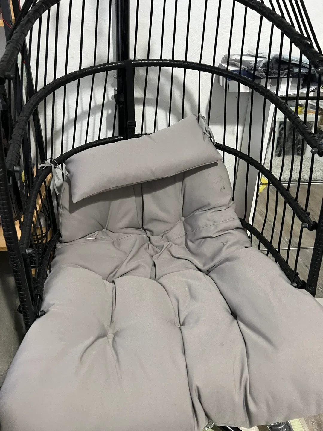 Hanging Egg Chair with Stand - photo 4