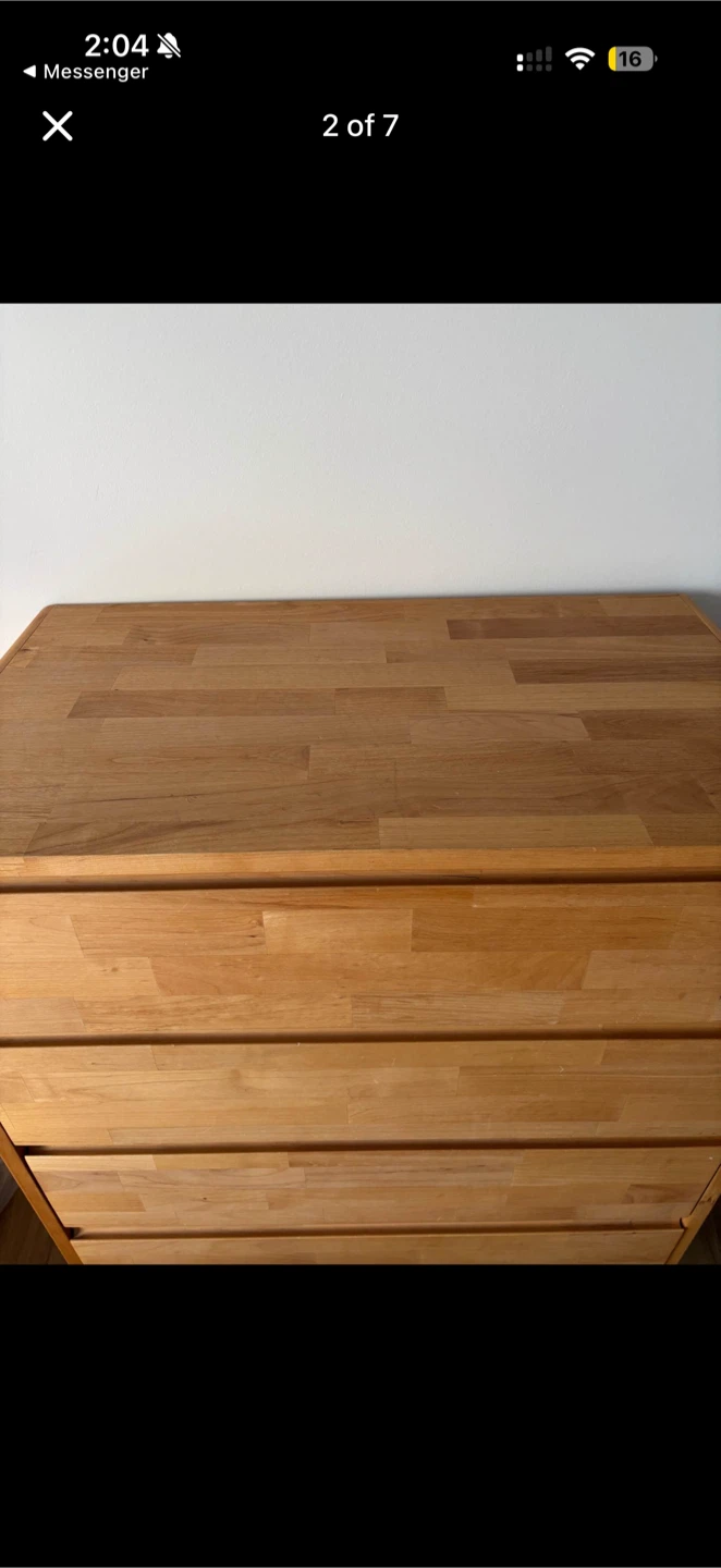 MCM Solid Wood 5-Drawer Dresser - photo 2