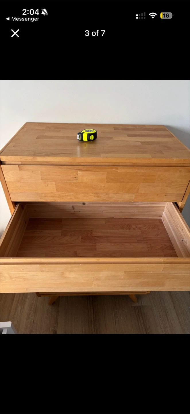 MCM Solid Wood 5-Drawer Dresser - photo 3