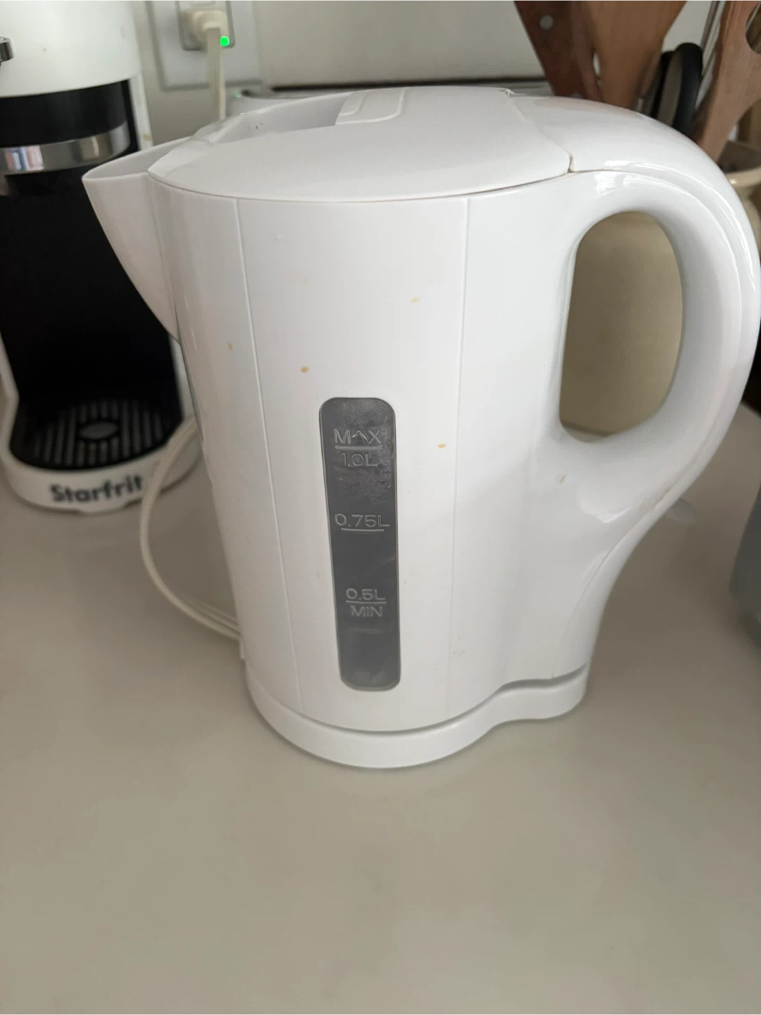 White Electric Kettle