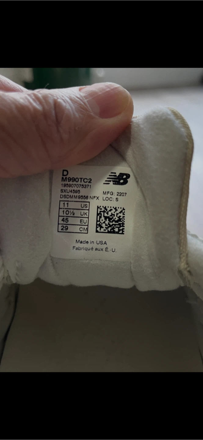 New Balance 990v2 Made in USA Sneakers - photo 5