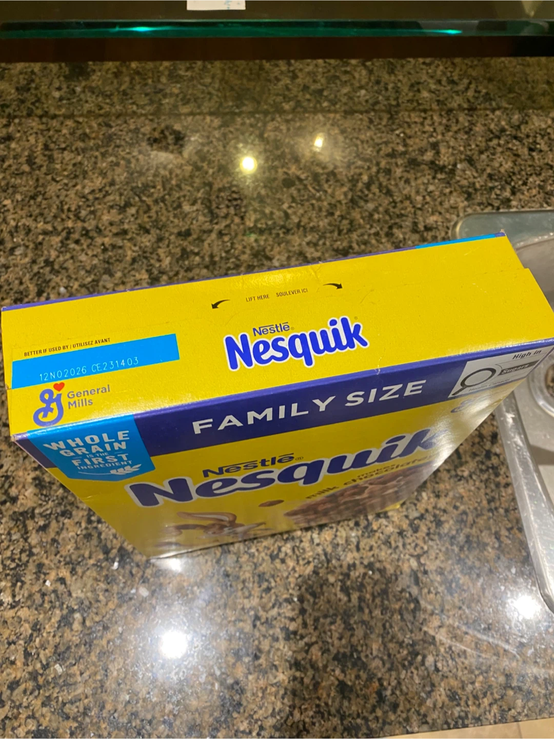 NEW Nestle Nesquik Family Size Cereal 600g - photo 2