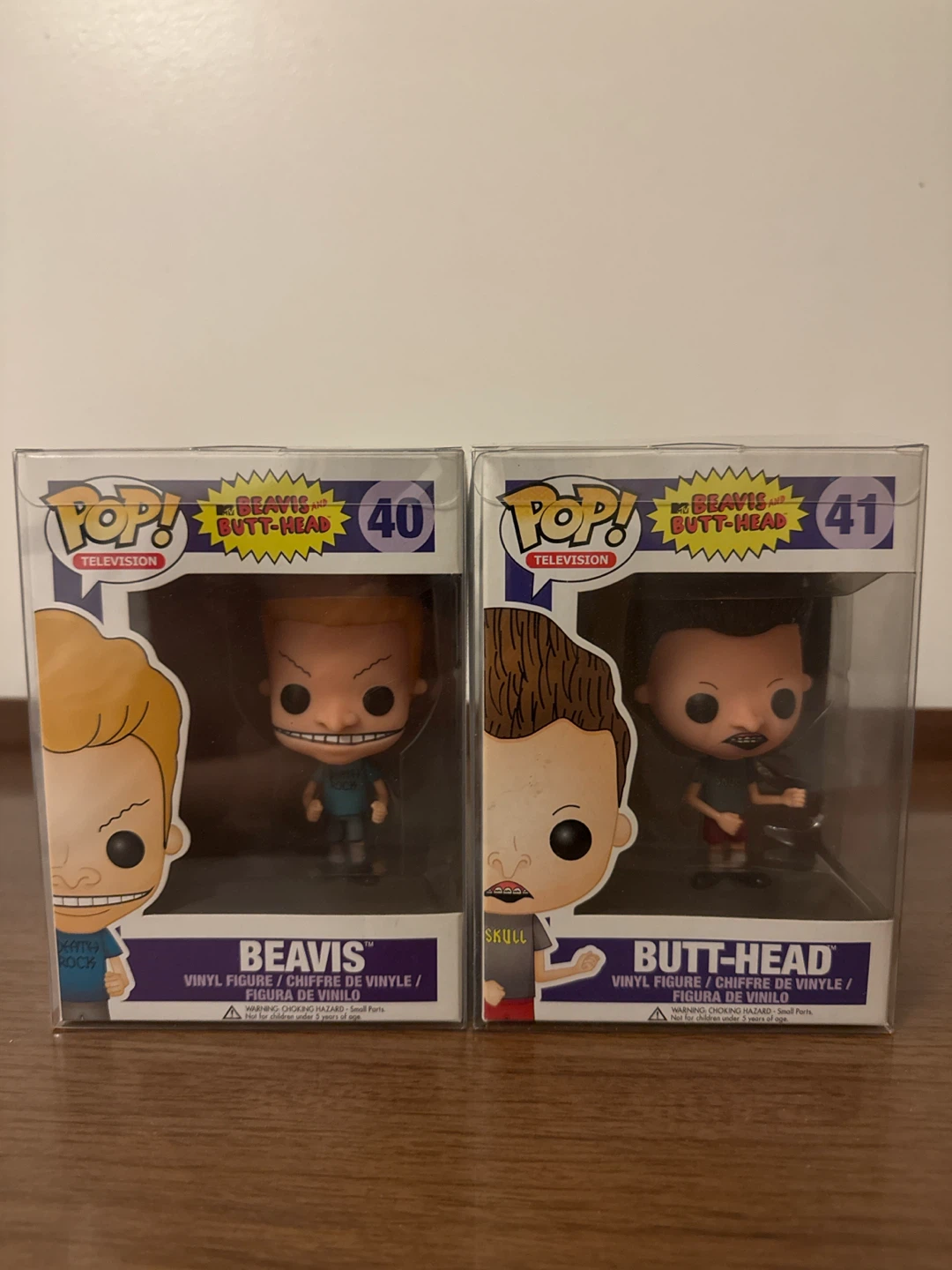 Funko Pop Beavis and Butt-Head Figures 40 & 41