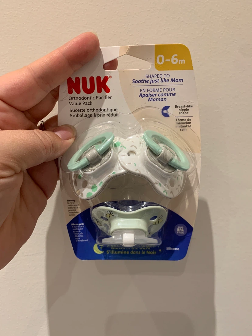 NUK Orthodontic Pacifiers 0-6m