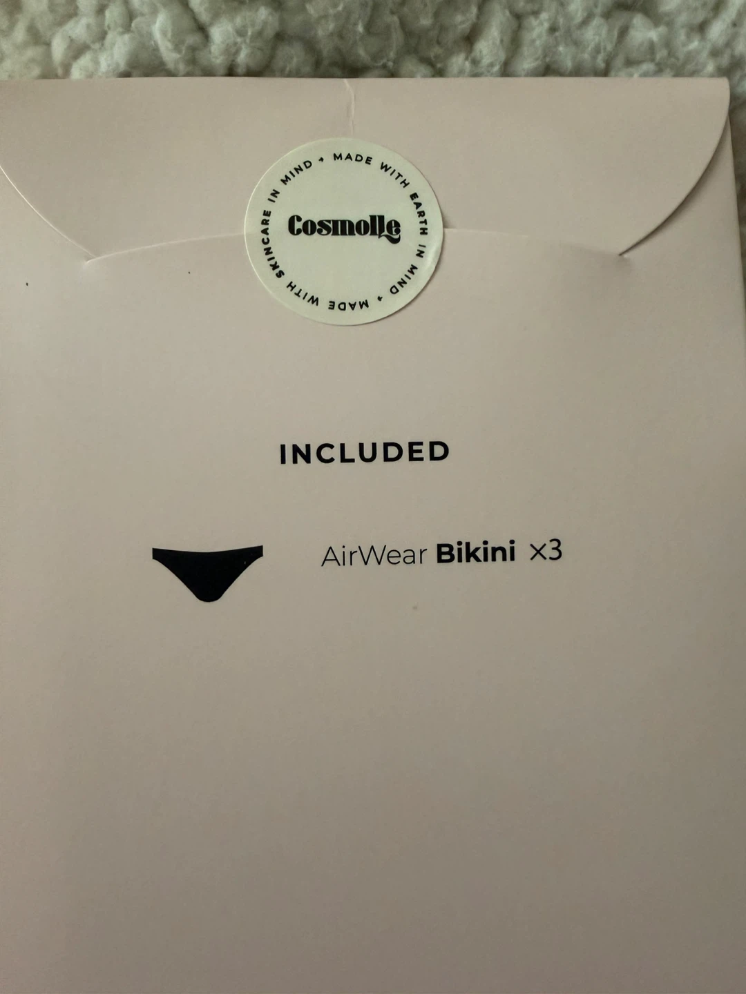 Cosmolle AirWear Bikini Underwear Set - Size Small - photo 2