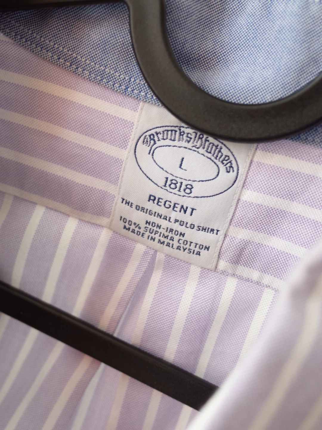 Brooks Brothers Oxford Button Down Stripe Shirt 166$ (L) - photo 3